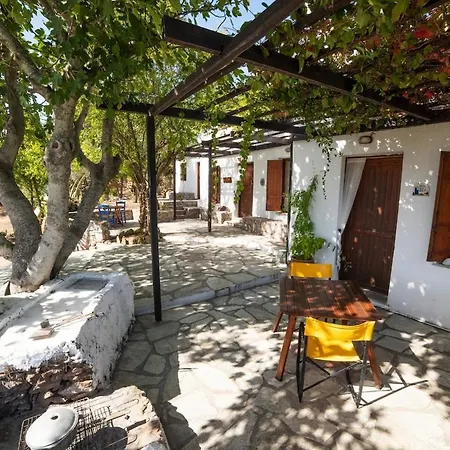 Hilltop Private Gem With Big Garden, Views And Pool Skopelos
