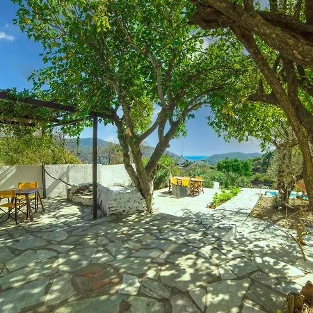 Private Hilltop With Pool & Panoramic Views - Country Kalimera