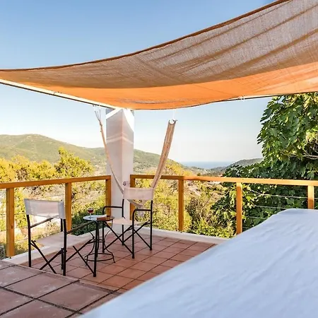 Hilltop Private Gem With Big Garden, Views And Pool Villa Skopelos Town