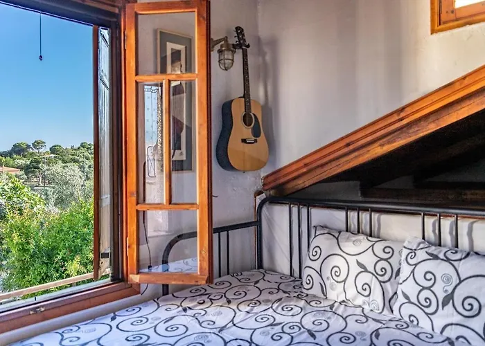 Private Hilltop With Pool & Panoramic Views - Country Kalimera Σκόπελος